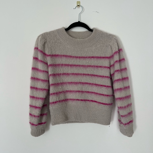 Tanya Taylor Sable Alpaca & Wool-Blend Mock Neck Sweater - Picture 3 of 7